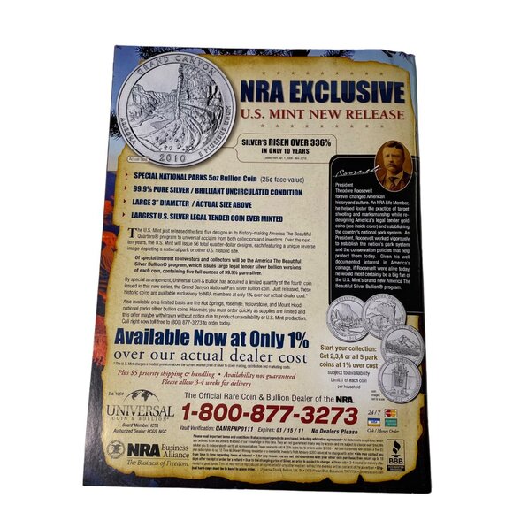 American Rifleman NRA Magazine January 2011 Vol 159 No 1 u National Rifle Associ - Picture 5 of 13